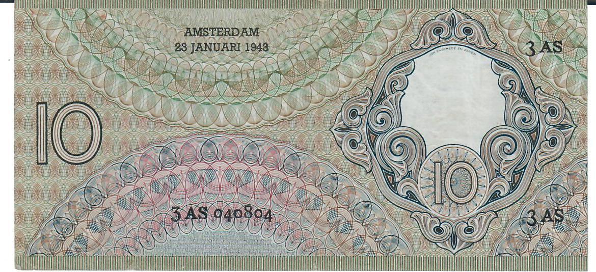 Niederlande Gulden Banknote Geldschein I Mittelknick Ma Shops