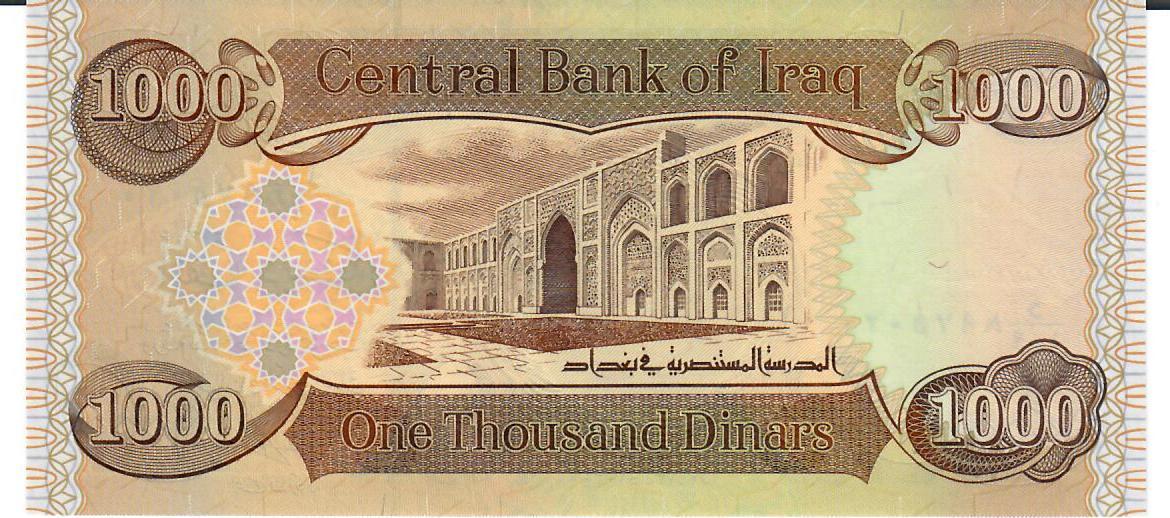 Irak Dinars O D Banknote Geldschein Unc Ma Shops