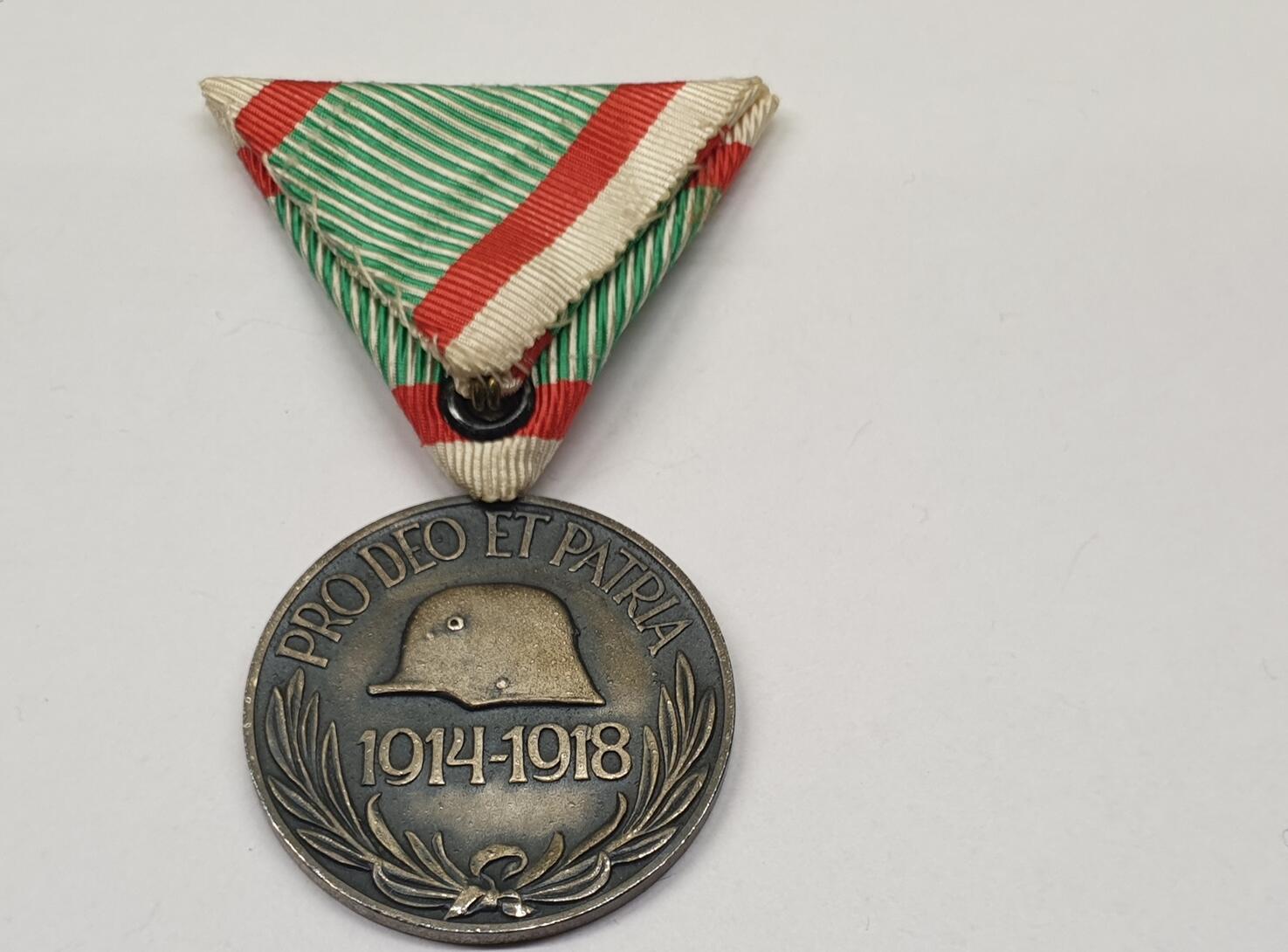 Sterreich Medaille Weltkrieg Militaria