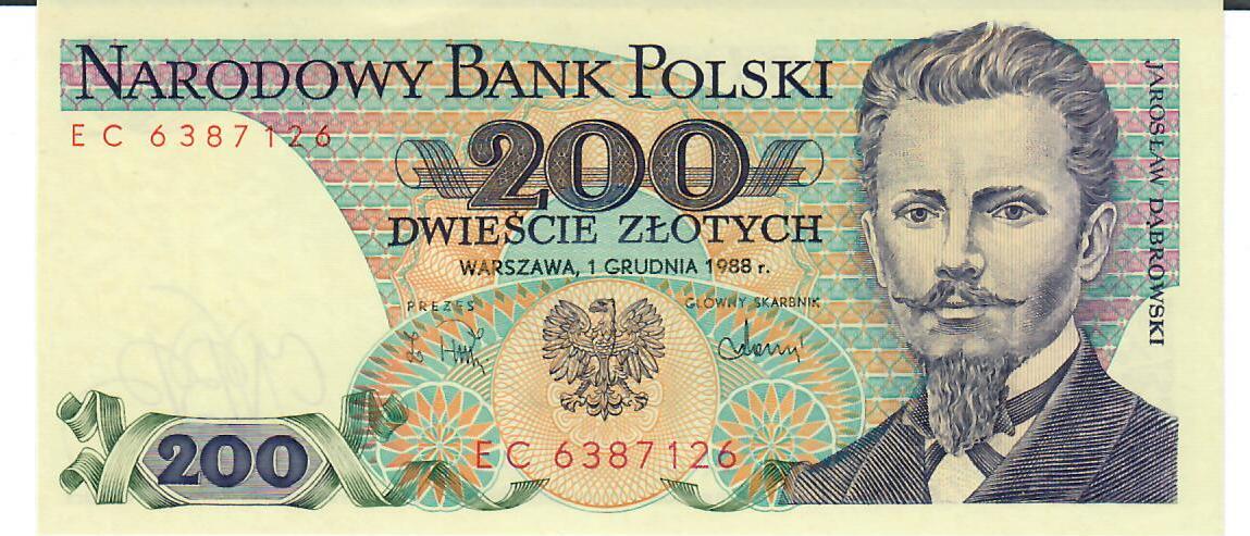 Polen Zloty Banknote Geldscheine Unc Ma Shops