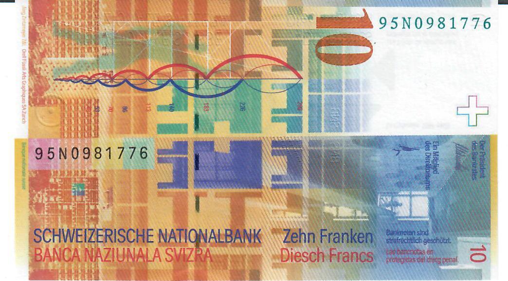 Schweiz Franken O D Banknote Geldscheine Unc Ma Shops