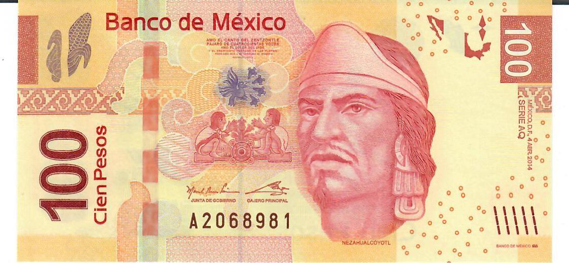 Mexiko Pesos Banknote Geldscheine Unc Ma Shops