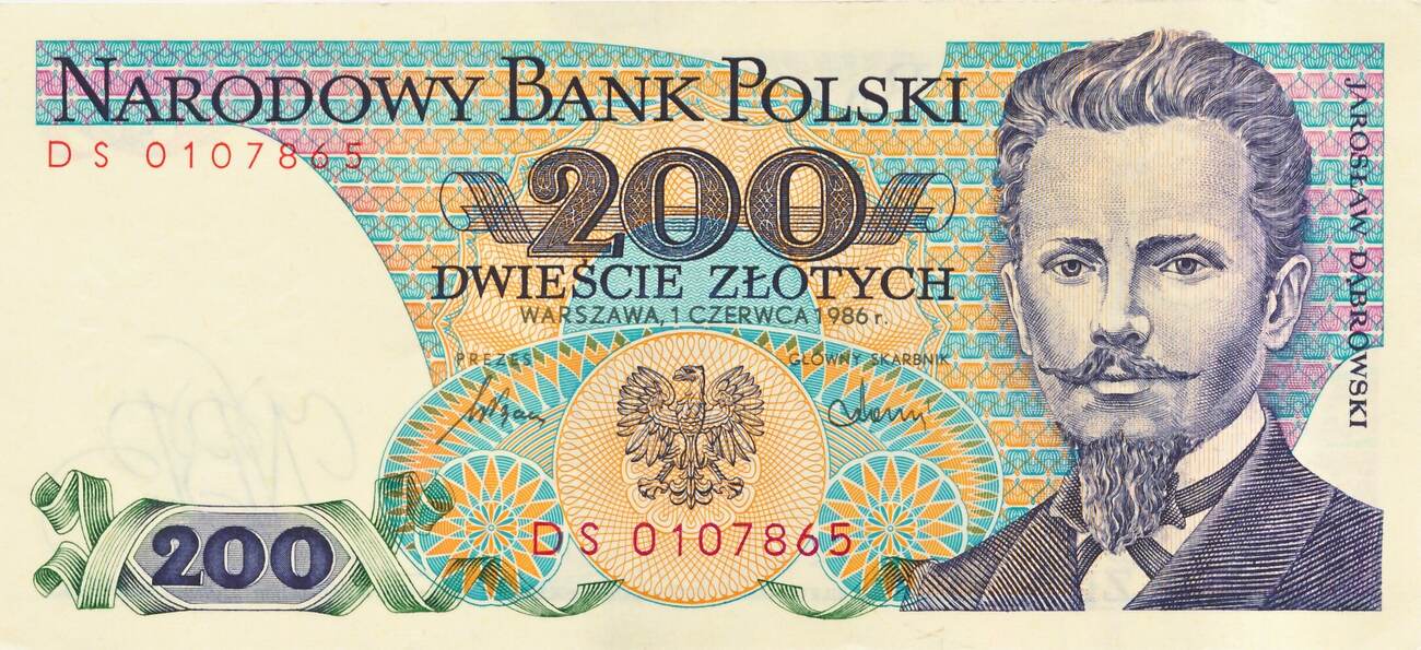 Polen Zloty Geldschein Banknote Unc Ma Shops