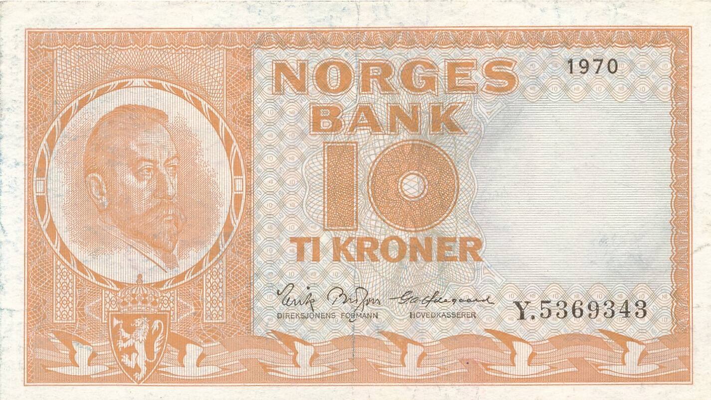 Norwegen Kroner Kronen Ti Kroner Norges Bank Iii Ma Shops