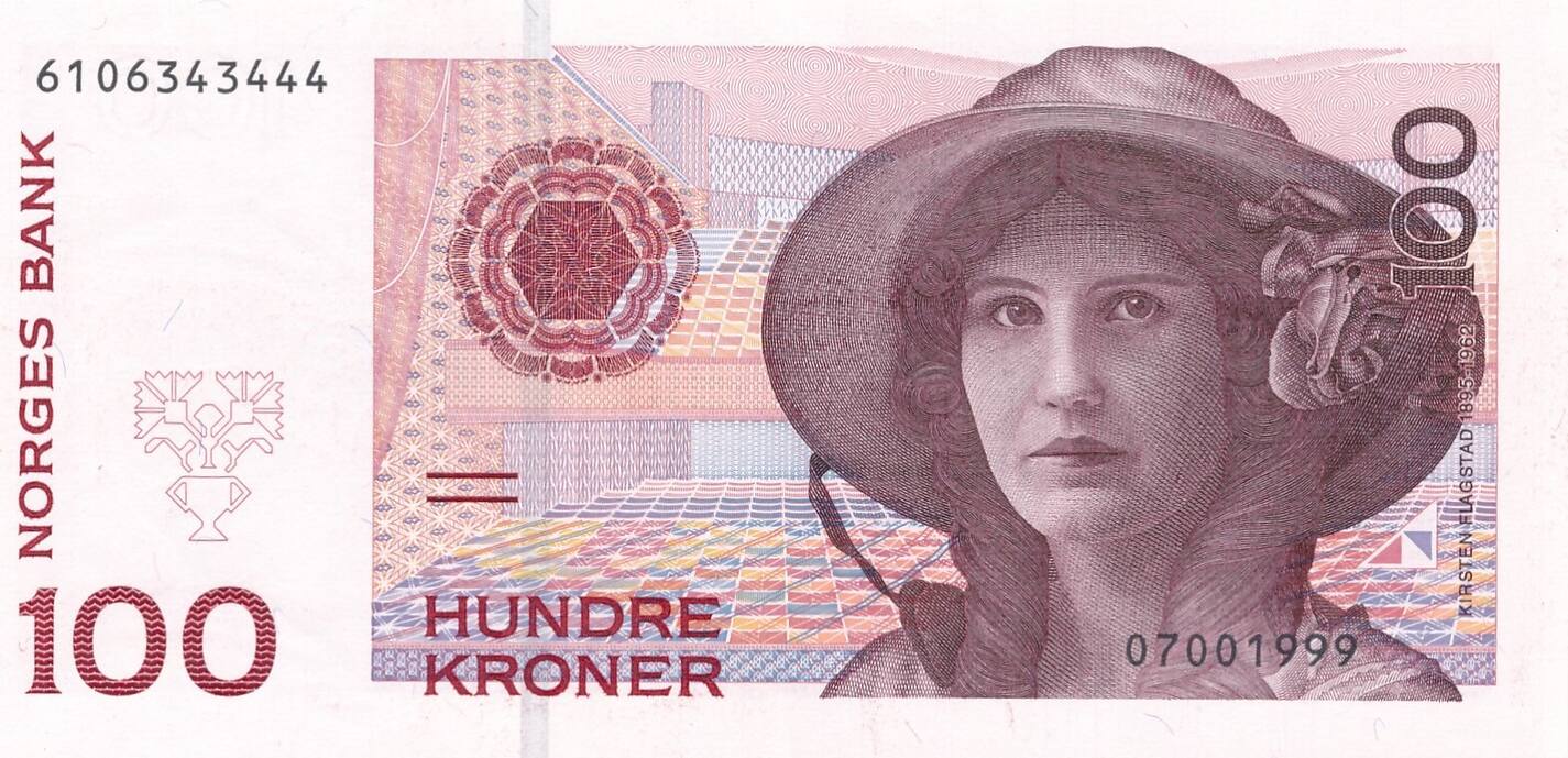 Norwegen Kroner Kronen Geldschein Unc Ma Shops