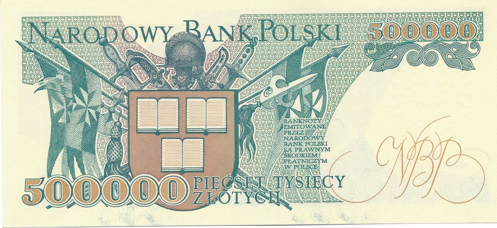 Polen Zloty Zlotych Narodowy Bank Polski Sienkiewicz Unc