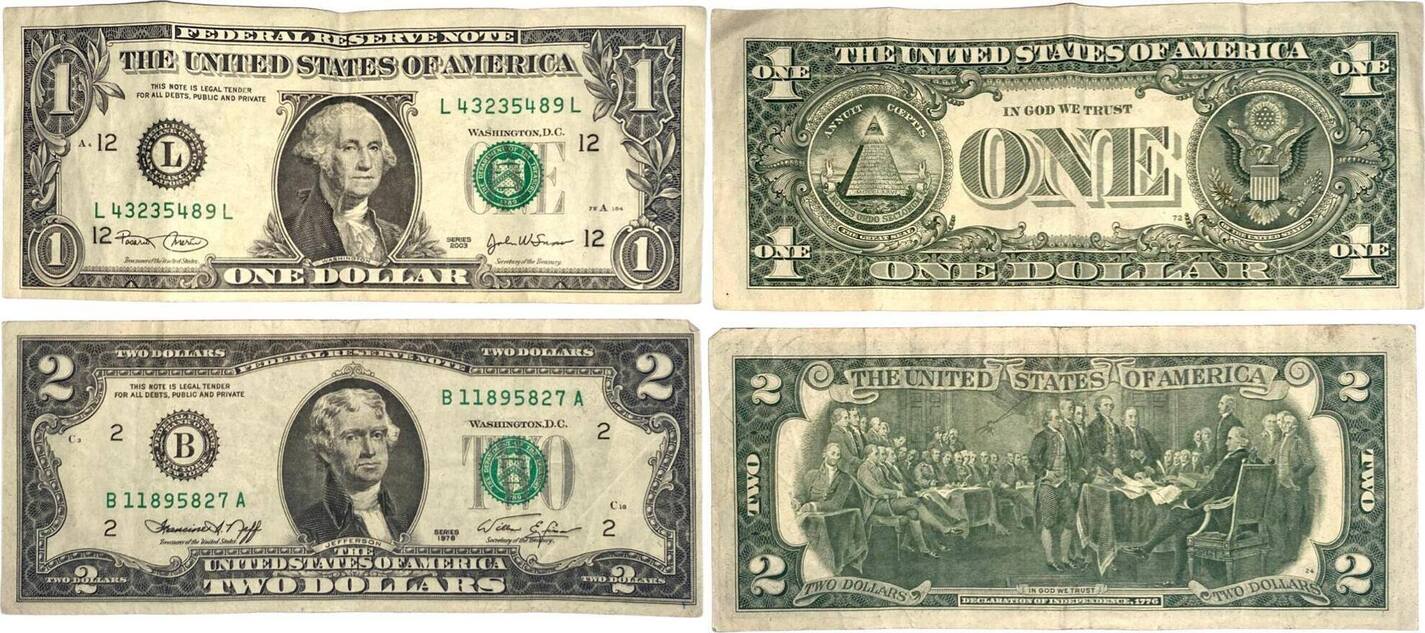 Usa Vereinigte Staaten V Amerika Dollar Dollars