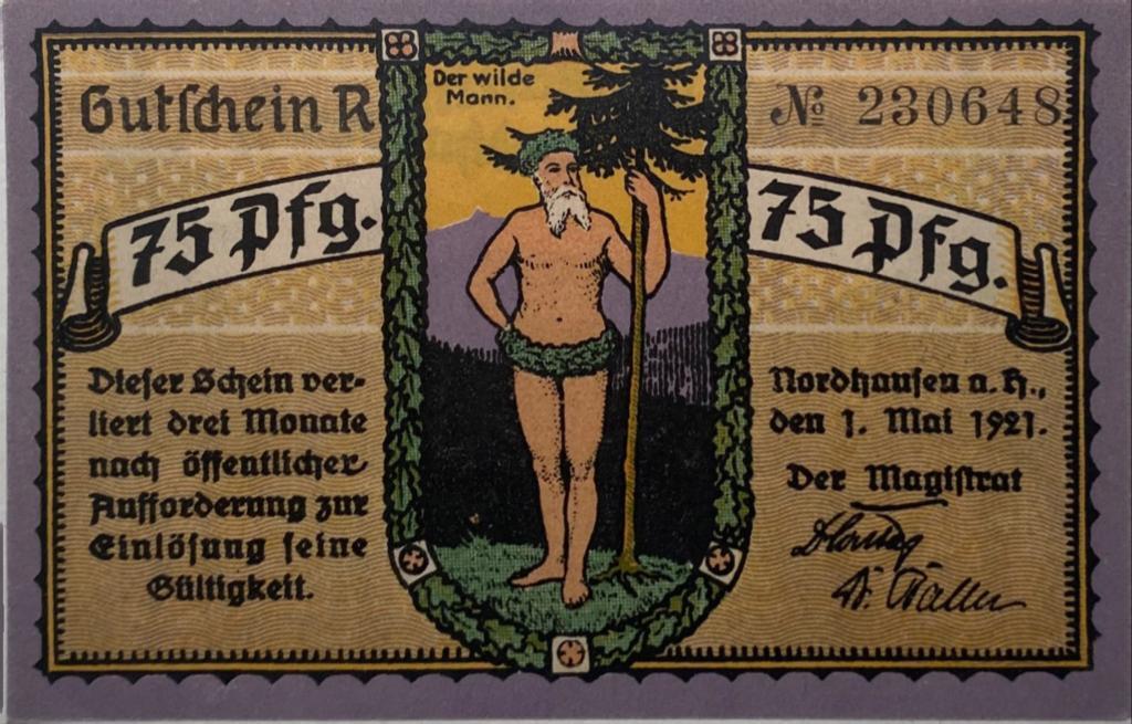 Deutschland Deutsches Reich Pfennig Notgeld Notgeldschein