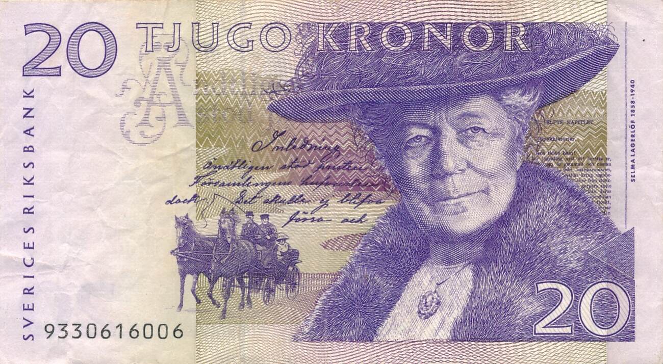 Schweden 20 Kroner 1994 III Mit Knick MA Shops