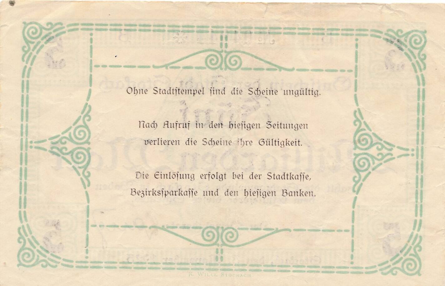 Kaiserreich Deutsches Reich Deutschland Baden 5 Milliarden Mark 1923