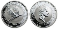 Australien 1 oz Australien 1 oz Silbr Kookaburra Priv Mark: Atomium / Mit Box und Zertifikat