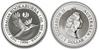 Australien 1 oz Australien 1 oz Silbr Kookaburra Priv Mark: Griechenland Mit Box und Zertifikat