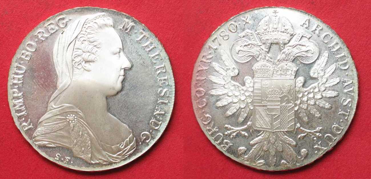 Haus Habsburg Sterreich Maria Theresia Taler Np Silber G