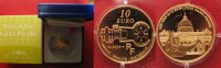 Frankreich FRANCE 10 Euro 2006 ST. PETER 500th ANN. Benedict XVI gold only 1000 Ex.# 36718