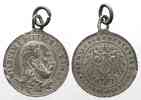 Preussen - Medaillen PREUSSEN Medaille AUF DAS 100-JÄHRIGE JUBILÄUM WILHELMS I. Zinn 27mm # 79043