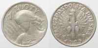 Polen POLEN 1 Zloty 1925 London Silber # 82718
