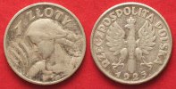 Polen POLEN 1 Zloty 1925 London Silber # 83358