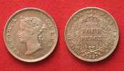 Britisch Guyana BRITISH GUIANA & WEST INDIES 4 Pence 1891 VICTORIA silver UNC!!! # 83372