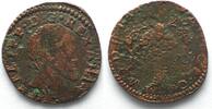 Italien - Neapel, Königreich NAPLES 2 Grosso 1580 PHILIP II of SPAIN copper VF RARE!!! # 88036