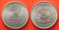 Deutschland - DDR DDR 2 Mark 1982 A Alu ERHALTUNG! # 88849