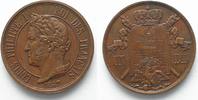 Frankreich - Essai FRANCE Pattern Decime 1847 ESSAI by BARRE bronze UNC RARE! # 89645