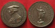 Bayern - Medaillen BAYERN WINZERER DENKMAL in TÖLZ 1887 versilberte Messingmedaille v. LAUER# 89887