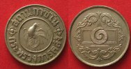 Thailand THAILAND 1 Baht ND(1945) CASINO Token XF-UNC! nickel SCARCE! # 90149