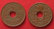 Franz. Indochina INDOCHINE FRANCAISE 1/2 Cent 1938 bronze qSUP # 90347