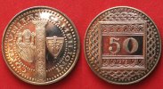 Campione d'Italia CAMPIONE D'ITALIA Casino 50 Francs 1972 silver Proof SCARCE!!! # 90562