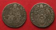Vatikan - Ancona PAPAL ANCONA Testone GREGORY XIII (1572-85) silver VF RARE!!! # 90568