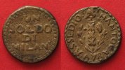 Italien - Mantua MANTUA 1 Soldo ND (1799) SIEGE COINAGE bronze VF+ # 90572