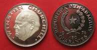 Paraguay PARAGUAY 150 Guaranies 1974 WINSTON CHURCHILL Silber RAR!!! # 90632