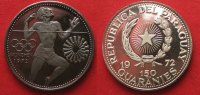 Paraguay PARAGUAY 150 Guaranies 1972 LÄUFER MÜNCHEN 1972 Silber RAR!!! # 90633
