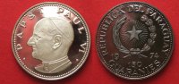 Paraguay PARAGUAY 150 Guaranies 1974 PAPST PAUL VI. Silber RAR!!!# 90639