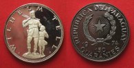 Paraguay PARAGUAY 150 Guaranies 1974 WILHELM TELL Silber WUNDERSCHÖNE PATINA RAR! # 90657