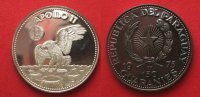 Paraguay PARAGUAY 150 Guaranies 1975 APOLLO 11 Silber RAR!!!# 90662