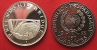 Paraguay PARAGUAY 150 Guaranies 1975 BRÜCKE der FREUNDSCHAFT Silber RAR!!# 90667
