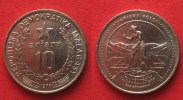 Madagaskar MADAGASCAR 10 Ariary 1978 F.A.O. nickel UNC SCARCE! # 90739