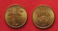 Guinea-Bissau GUINEA-BISSAU 2-1/2 Pesos 1977 bronze UNC # 90755