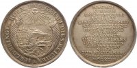 Anhalt-Bernburg-Harzgerode Ausbeutemedaille Wilhelm 1670-1709.