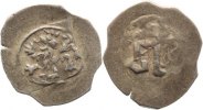 Bayern-Ingolstadt Pfennig Stephan III. und sein Sohn Ludwig VII. 1402-1413.