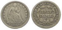 Vereinigte Staaten von Amerika Half Dime