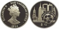 East Caribbean States 10 Dollars
