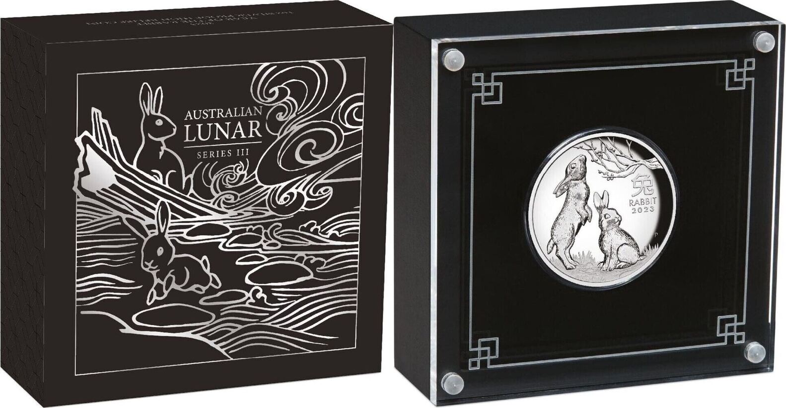 Perth Mint Australien Jahr Des Hasen 2023 Lunar III Polierte Platte