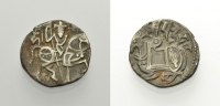 SHAHI KÖNIGE VON KABUL UND GANDHARA Drachme SEMANTA DEVA