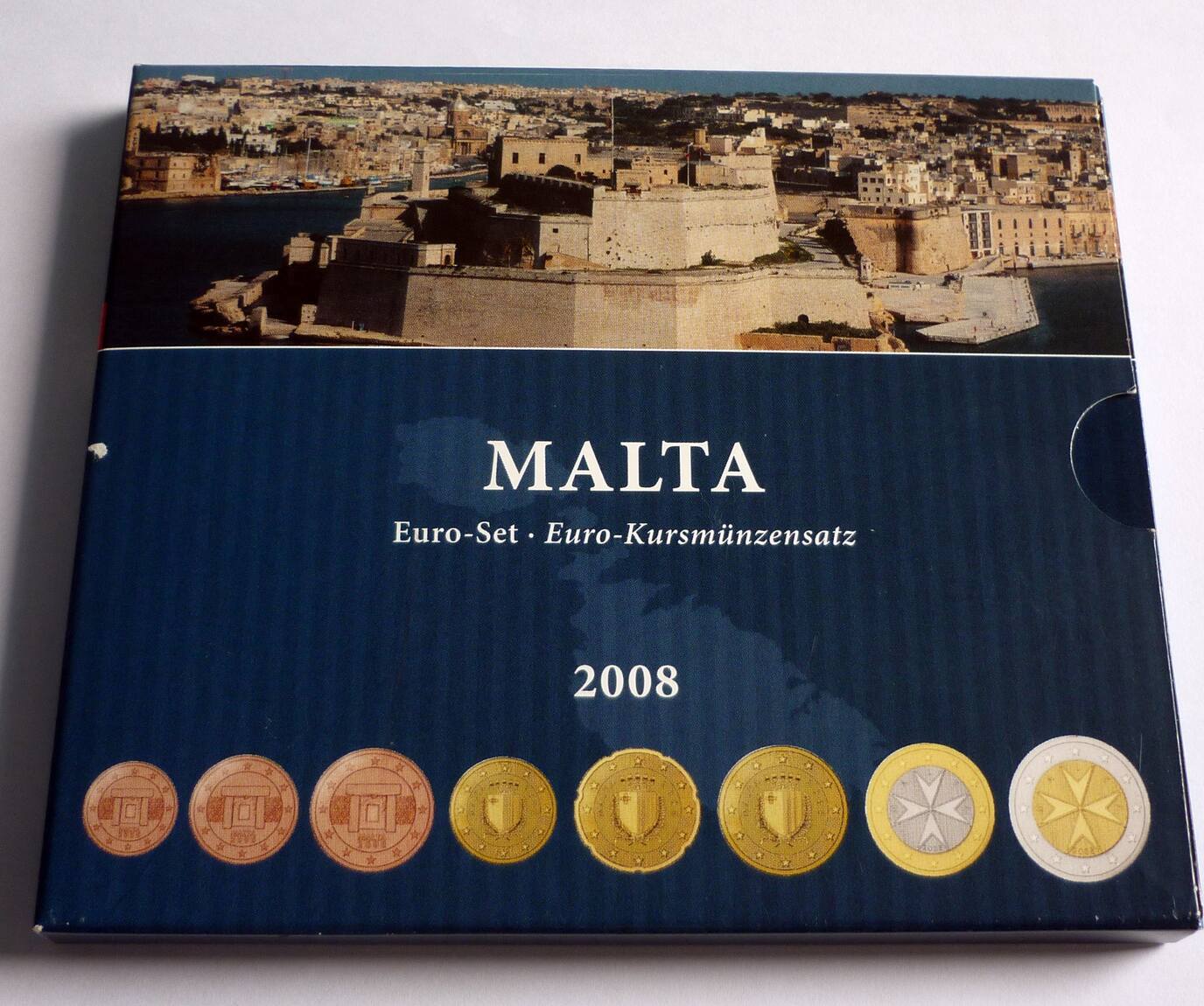 Malta 3 88 2008 Kursmünzensatz Euro Set ST im Blister MA Shops