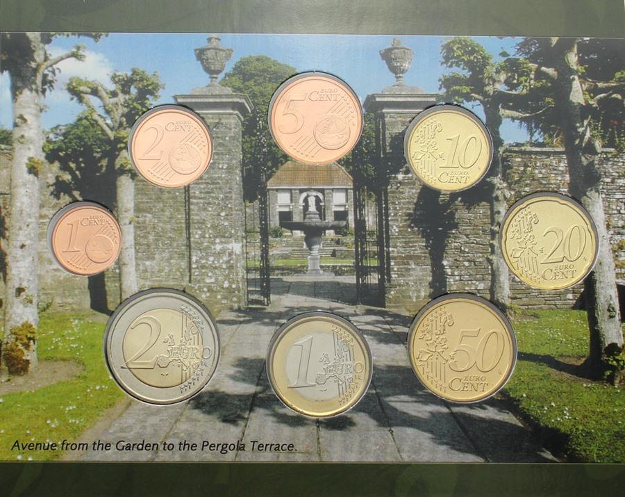 Irland Euro Euro Kursm Nzensatz Heywood Gardens Co Laois