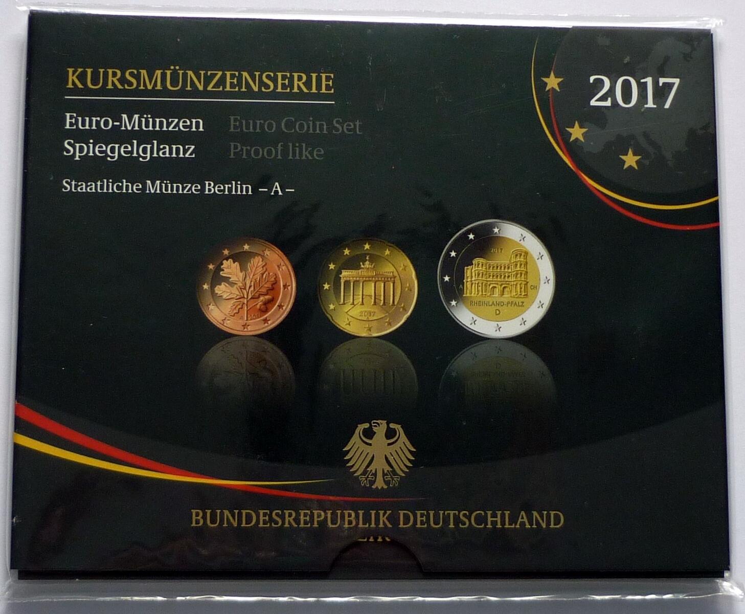 Deutschland Brd Germany Euro A Offizieller Euro