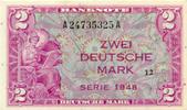 Deutschland 2 Deutsche Mark DM Bank Deutscher Länder 2 Deutsche Mark DM 1948 (x0032)
