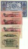 Deutschland 1, 2, 20 Mark I WK bfr. Lot : 6 Banknoten 1914 (x0038)